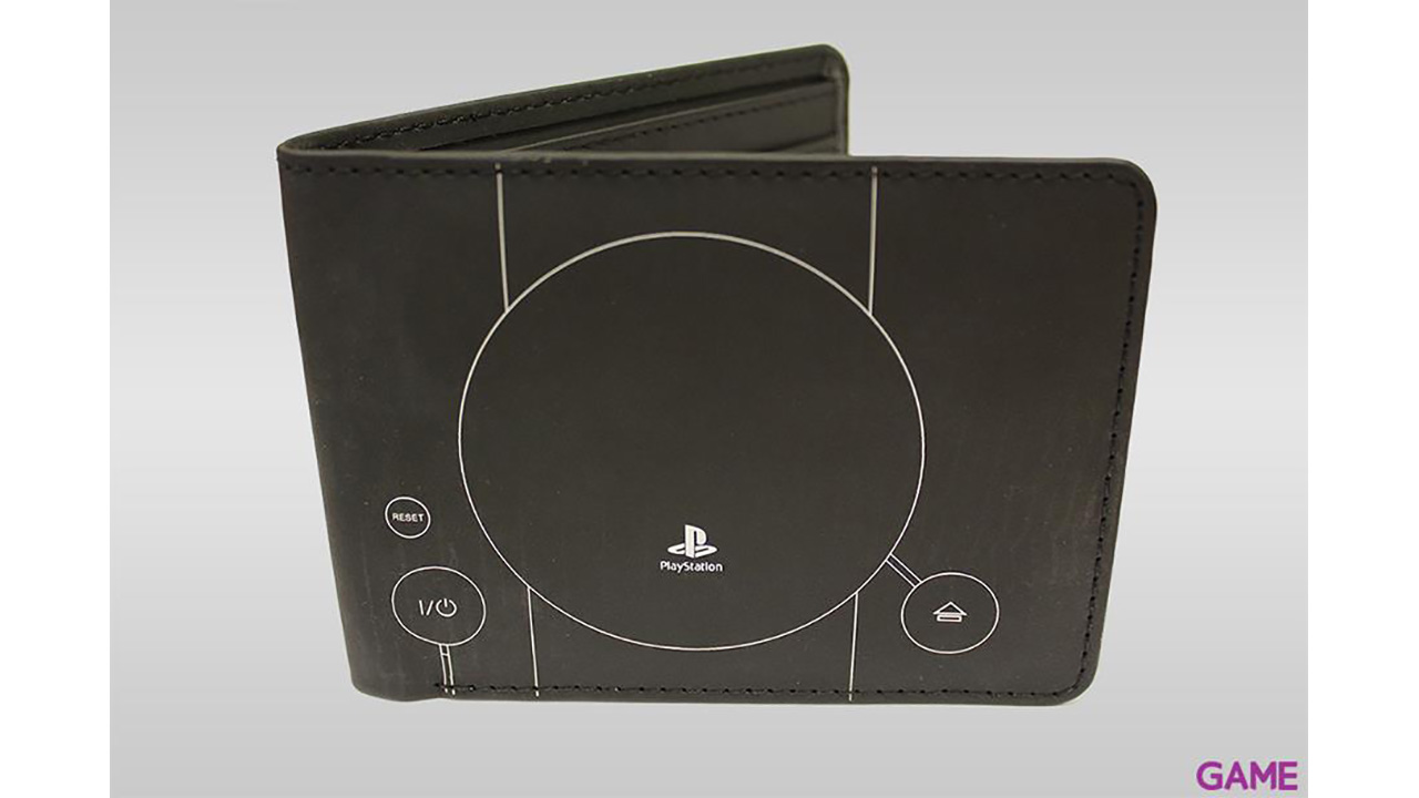 Cartera Playstation 1 Gris-0