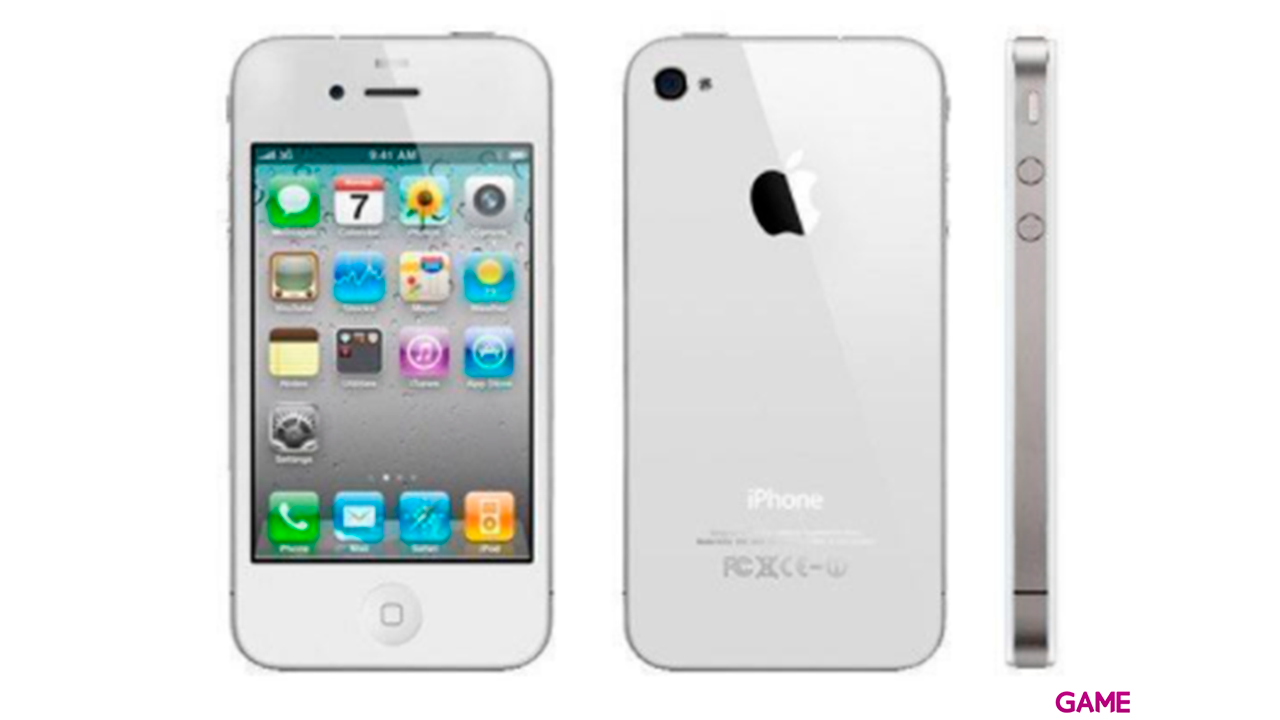 iPhone 4 16Gb (Blanco) - Libre --0