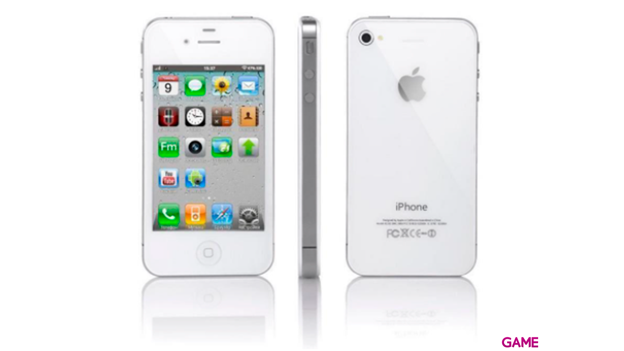 iPhone 4 16Gb (Blanco) - Libre --2