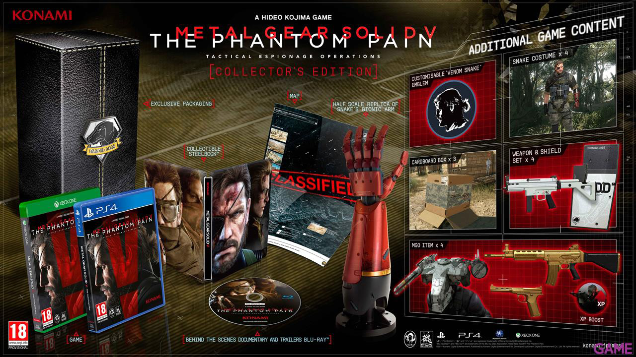 Metal Gear Solid V: The Phantom Pain Edicion Coleccionista-0