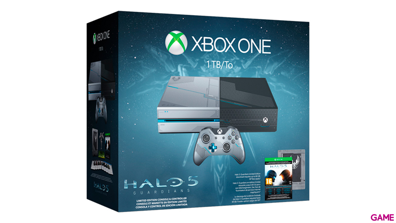 Xbox One 1Tb + Halo 5: Guardians-1