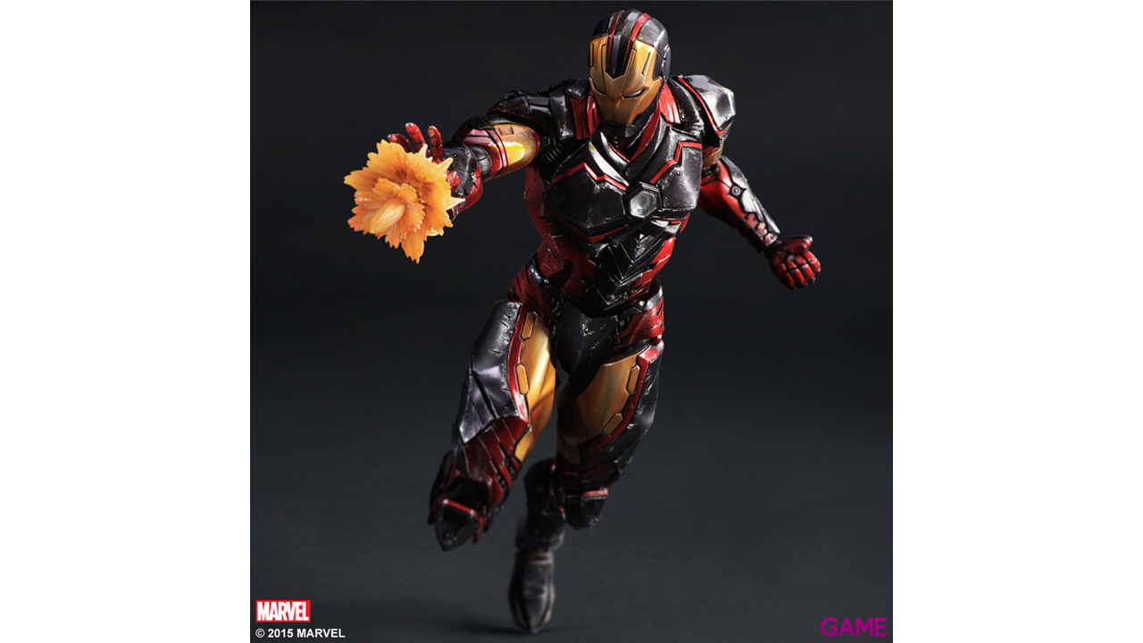 Figura Play Arts Marvel Iron Man-4