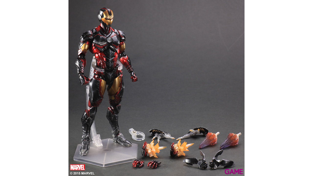 Figura Play Arts Marvel Iron Man-5