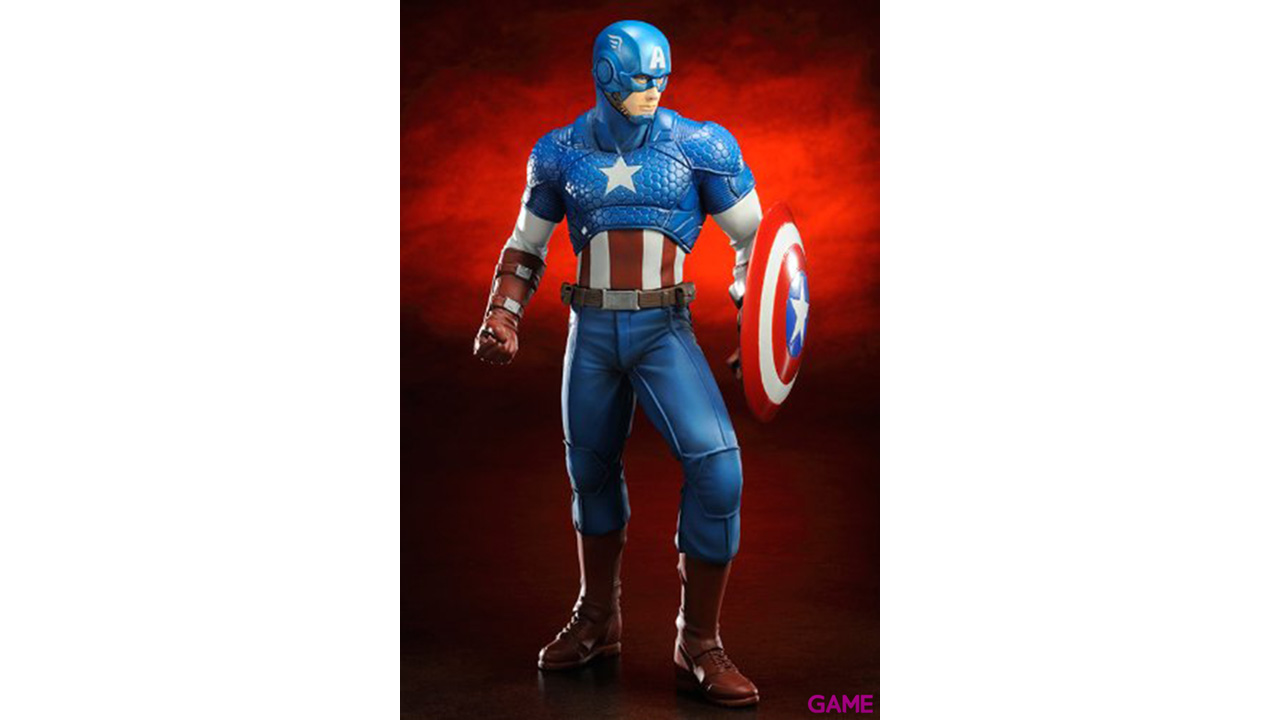 Estatua Los Vengadores Capitán América-2