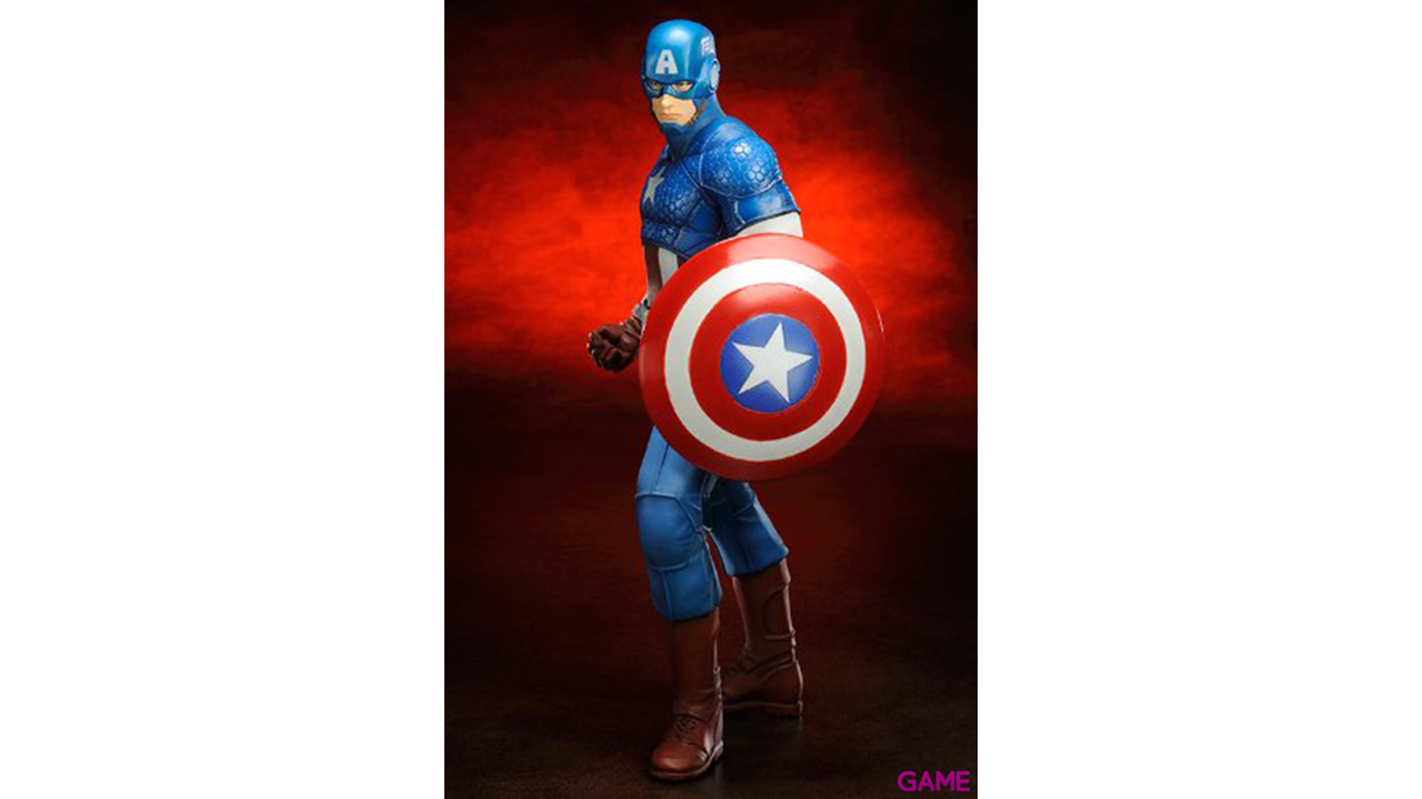 Estatua Los Vengadores Capitán América-3