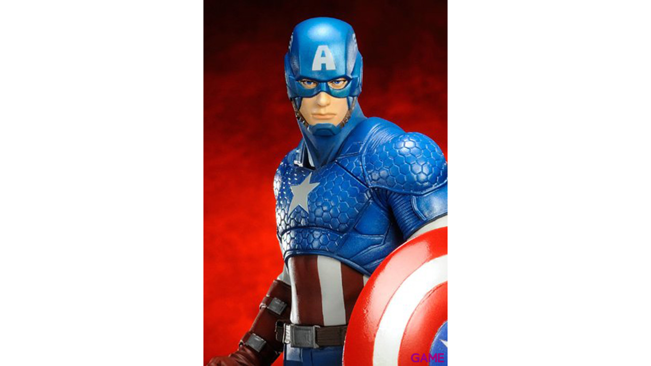 Estatua Los Vengadores Capitán América-4