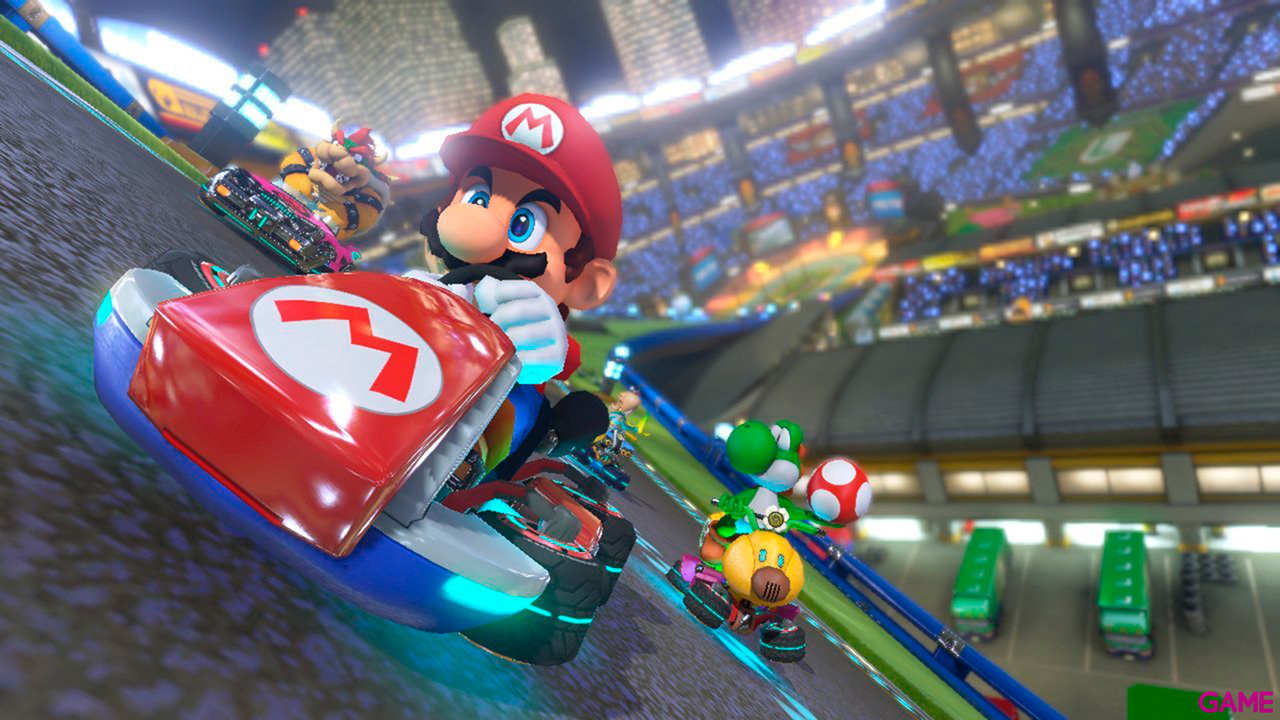 Wii U Premium 32Gb + Mario Kart 8 + Splatoon-0