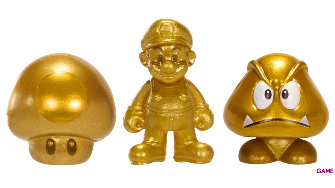 Pack de 3 Microfiguras Mario 2cm Serie 3 (Surtido)-2