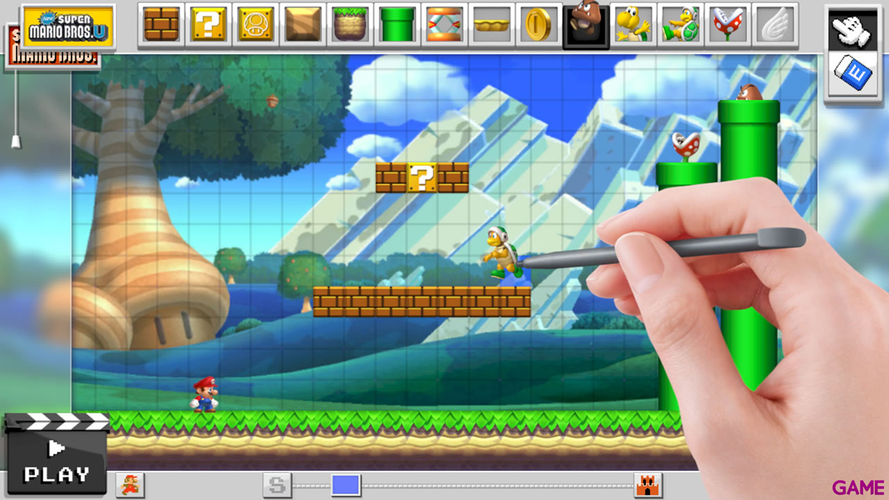 Wii U Premium 32Gb + Mario Maker (Preinstalado) + Artbook + Amiibo Mario-2