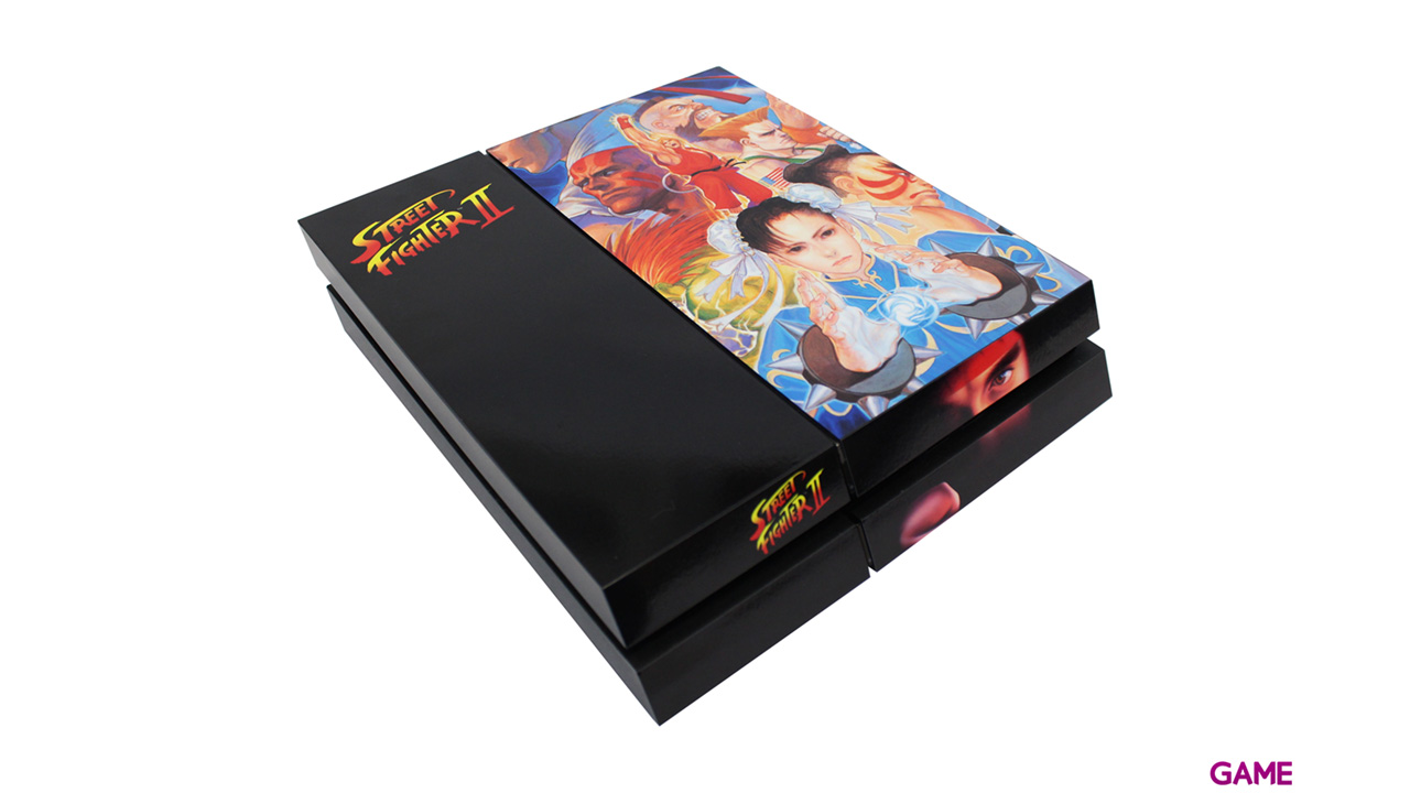 Skin para Playstation 4 y 2 Controllers Street Fighter Clásico-0