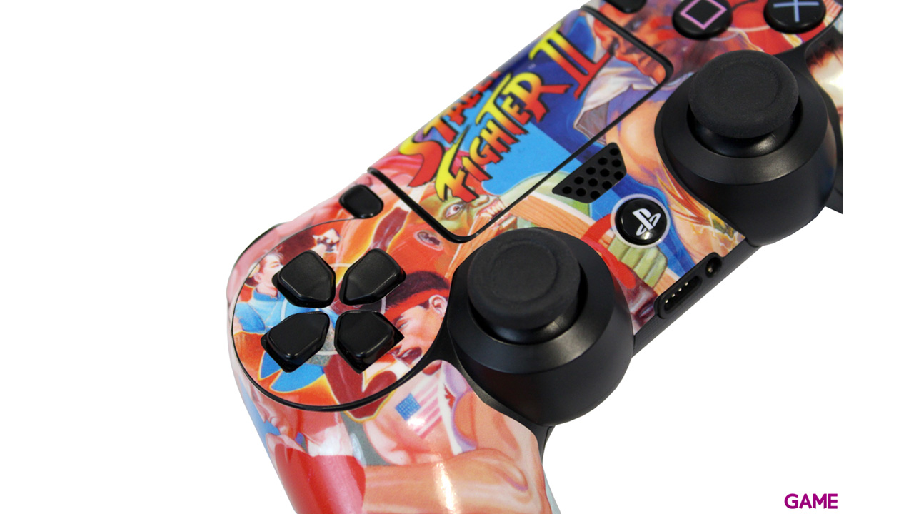 Skin para Playstation 4 y 2 Controllers Street Fighter Clásico-5