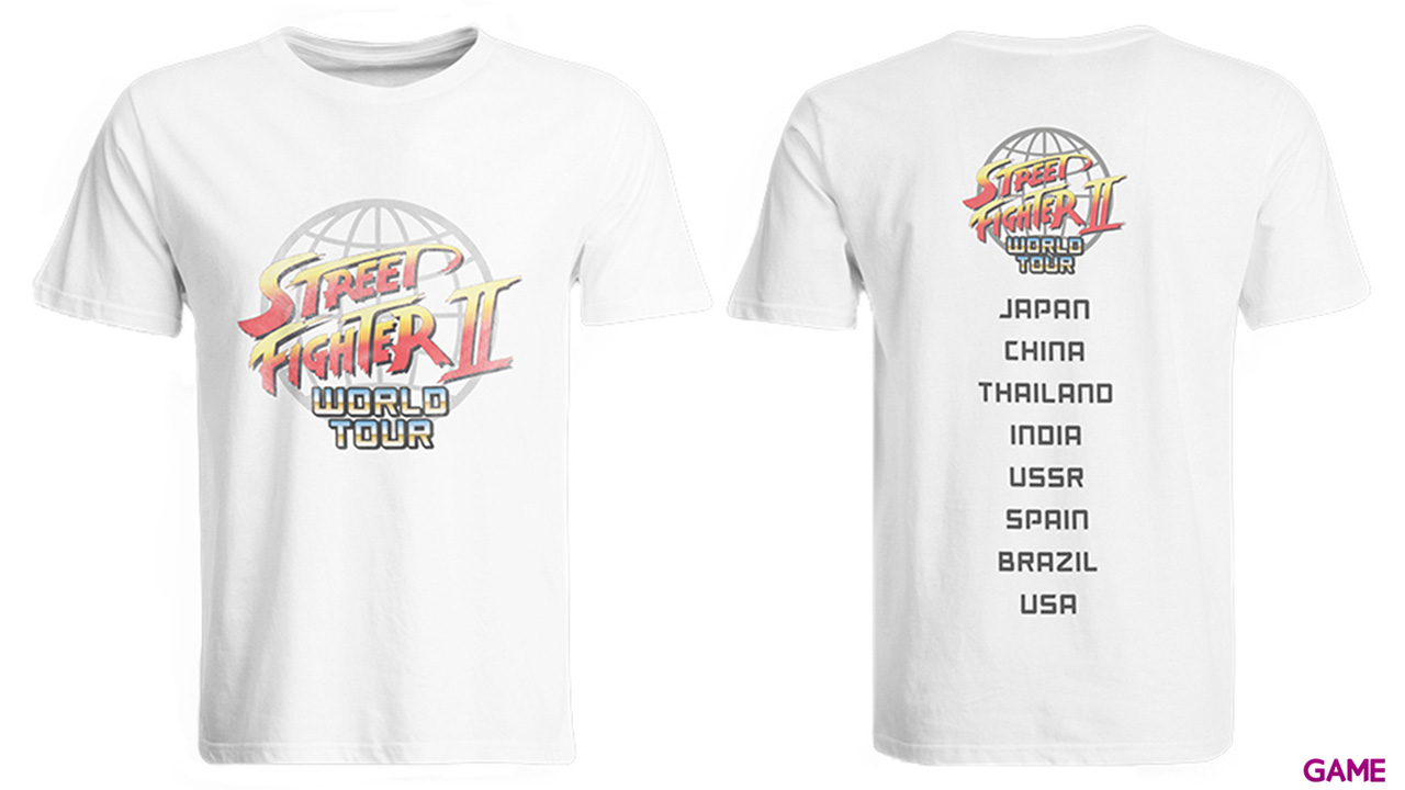 Camiseta Street Fighter II World Tour Talla M-0