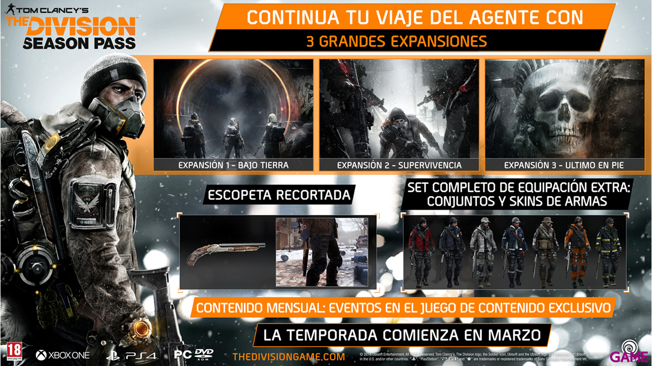 Tom Clancy´s The Division Season Pass Xbox One-0