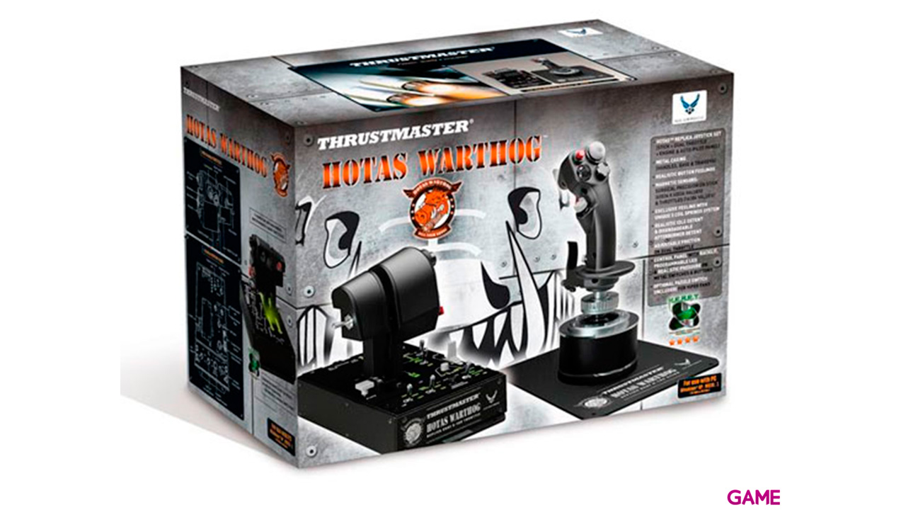 Thrustmaster HOTAS Warthog Joystick + Throttle - Pack-1