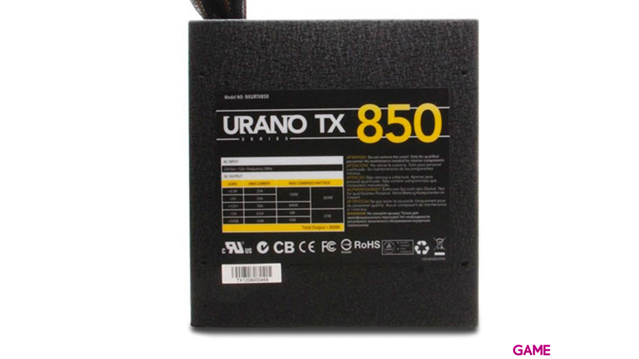 Nox Urano TX 850W - Fuente Alimentacion-1