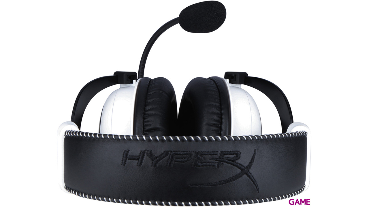 HyperX Cloud Blanco PC-PS4-PS5-XBOX-SWITCH-MOVIL - Auriculares Gaming-1
