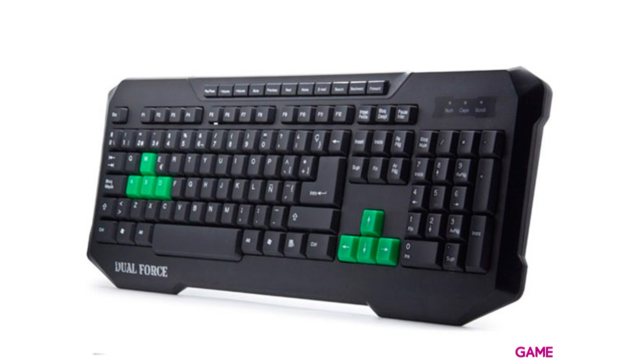 Bg-Gaming Dual Force Kit Teclado + Ratón Gaming-0