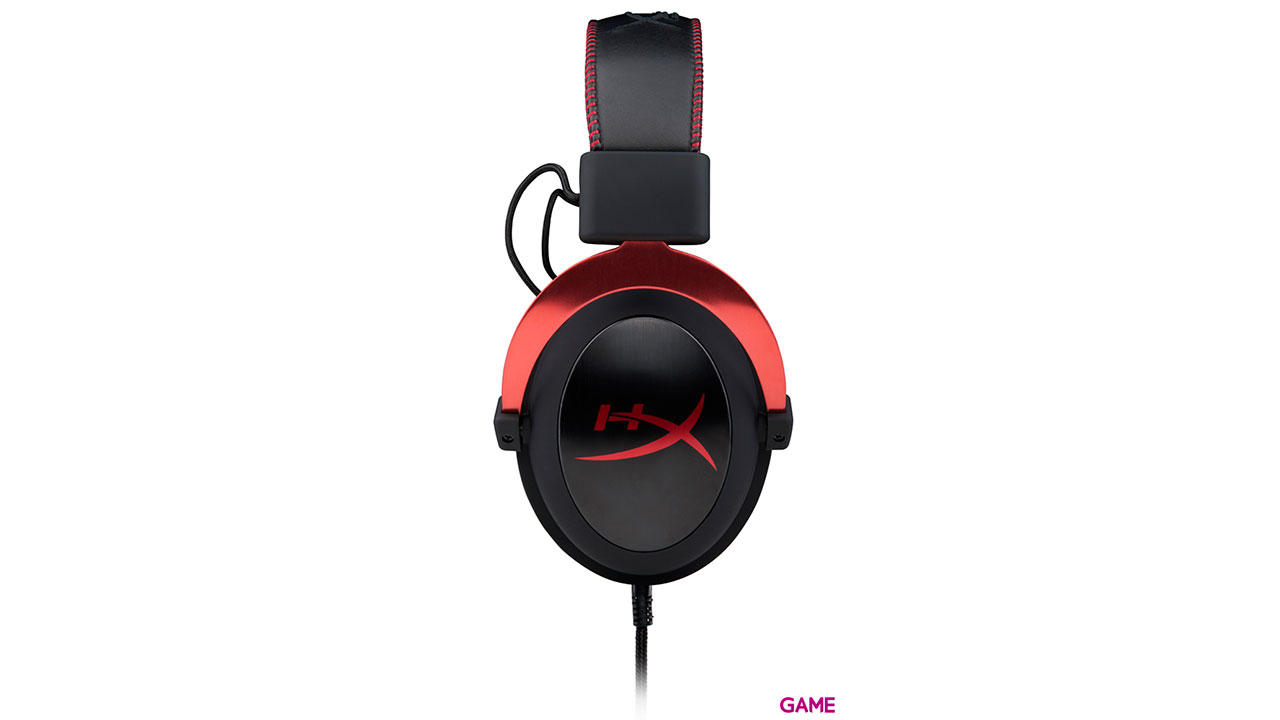 HyperX Cloud II Rojo 7.1 PC-PS4-PS5-XBOX-SWITCH-MOVIL - Auriculares Gaming-2