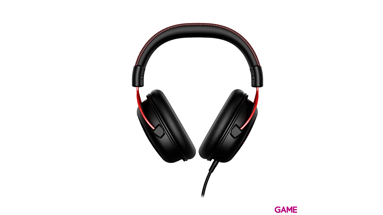 HyperX Cloud II Rojo 7.1 PC-PS4-PS5-XBOX-SWITCH-MOVIL - Auriculares Gaming-5