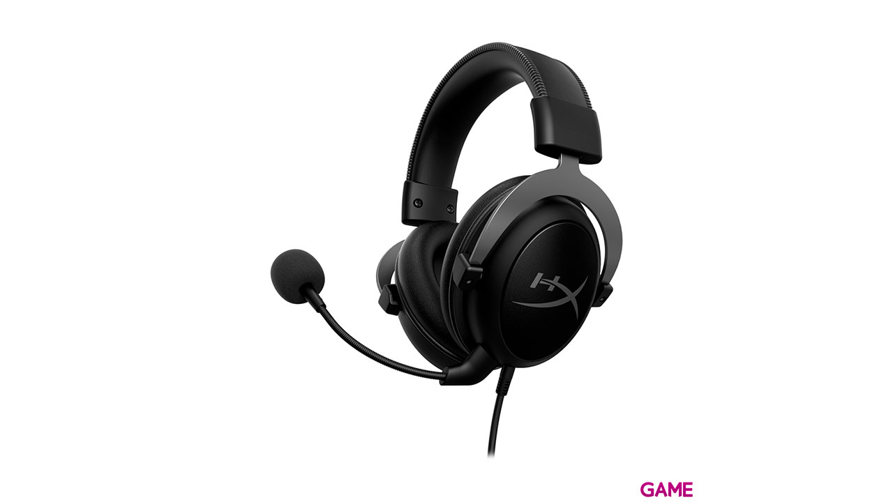 HyperX Cloud II Gun Metal 7.1 PC-PS4-PS5-XBOX-SWITCH-MOVIL - Auriculares Gaming-0