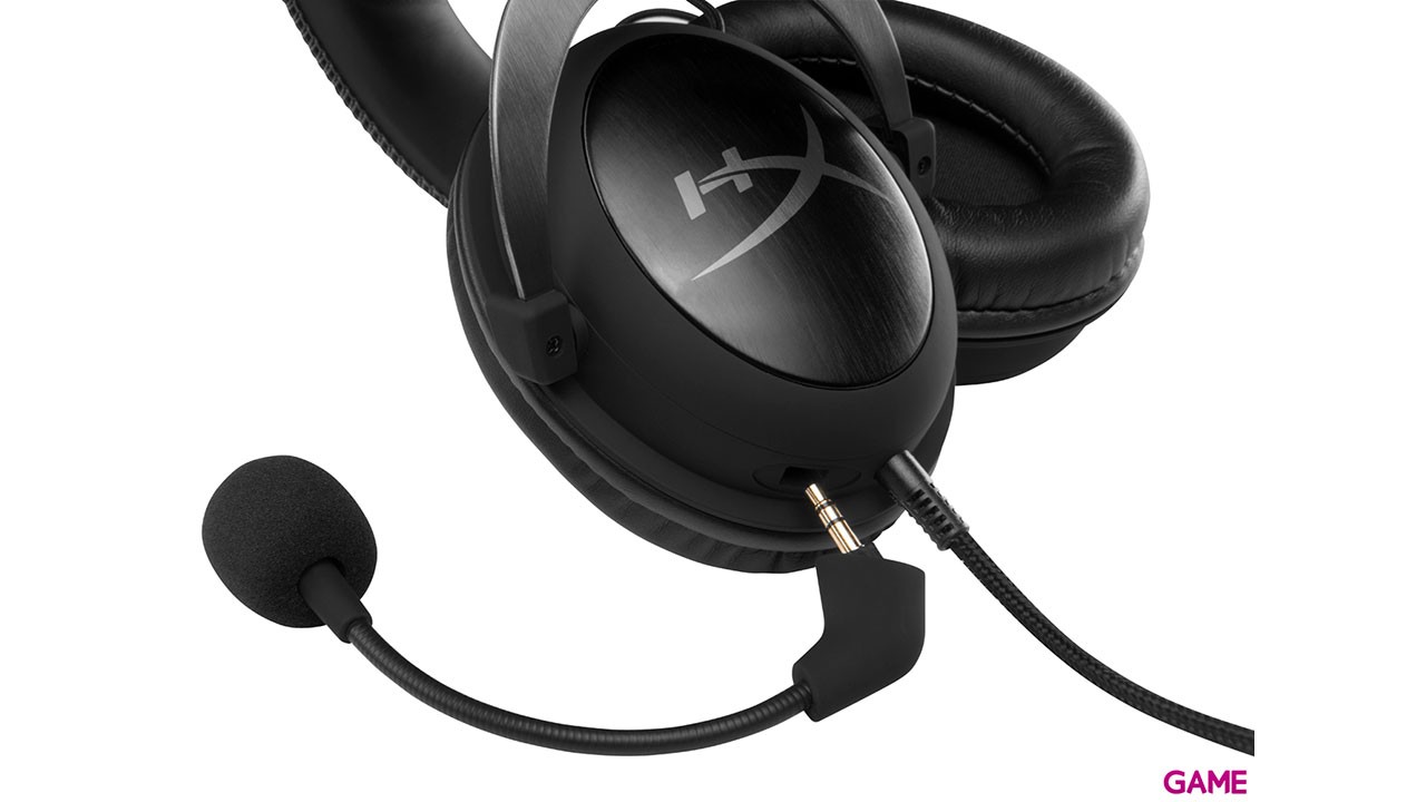 HyperX Cloud II Gun Metal 7.1 PC-PS4-PS5-XBOX-SWITCH-MOVIL - Auriculares Gaming-1