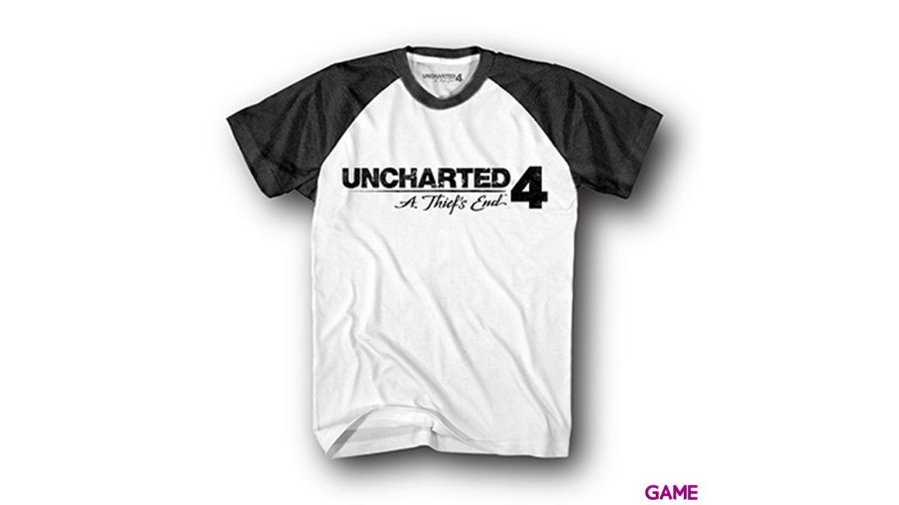 Camiseta Uncharted 4 Logo Talla XL-0