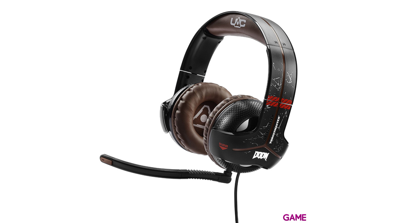 Auriculares Thrustmaster Y-300CPX PS4-PS3-XONE-X360-PC Doom Edition-0