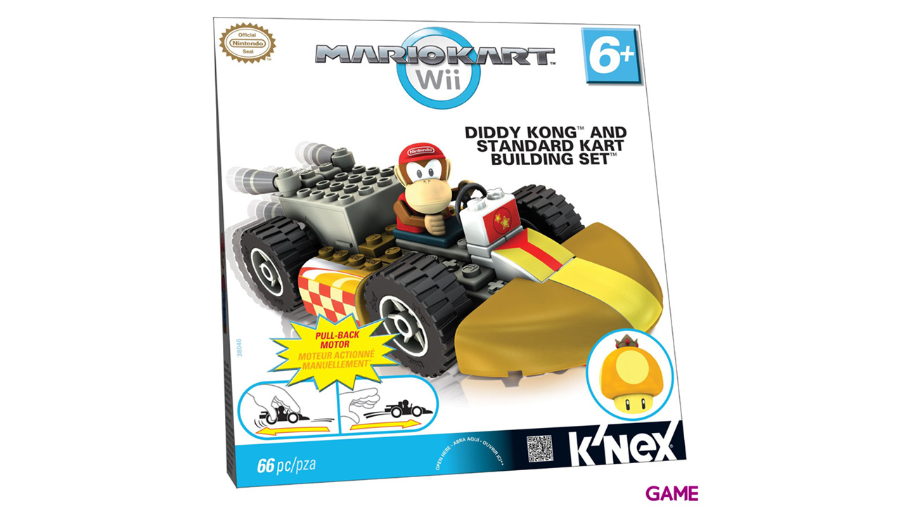 Figura Mario Kart KNEX: Diddy Kong-0