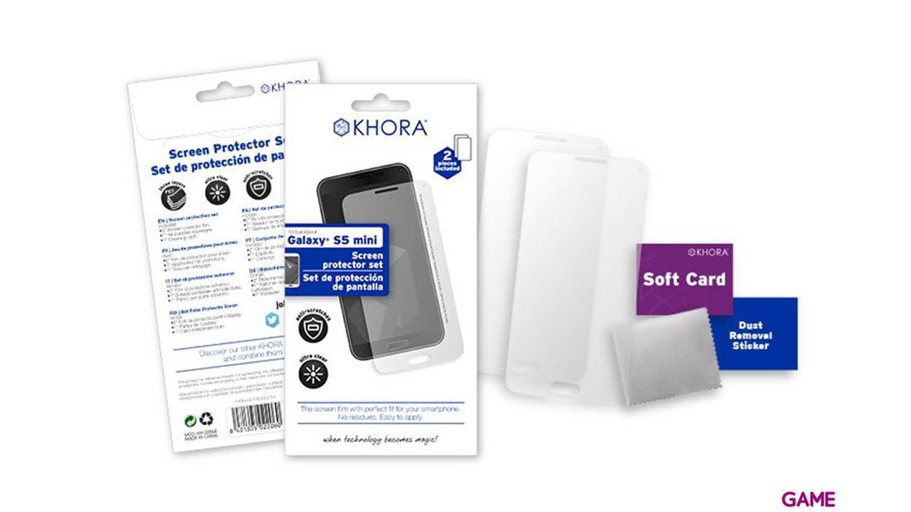 Set de Protección de Pantalla para Galaxy S5 Mini Khora-0