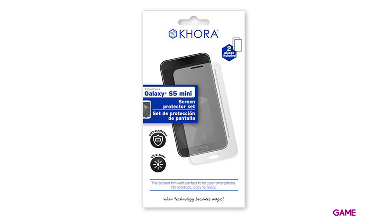 Set de Protección de Pantalla para Galaxy S5 Mini Khora-1
