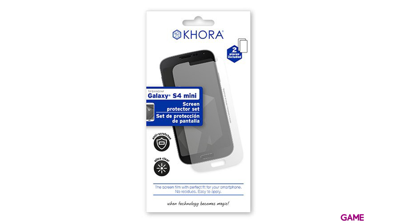 Set de Protección de Pantalla para Galaxy S4 Mini Khora-1