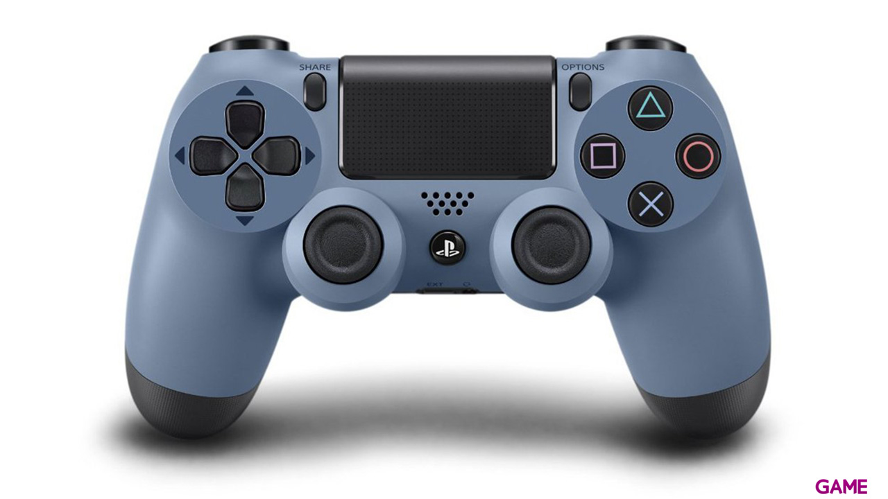 Controller Sony Dualshock 4 Gris Azulado Uncharted 4-0