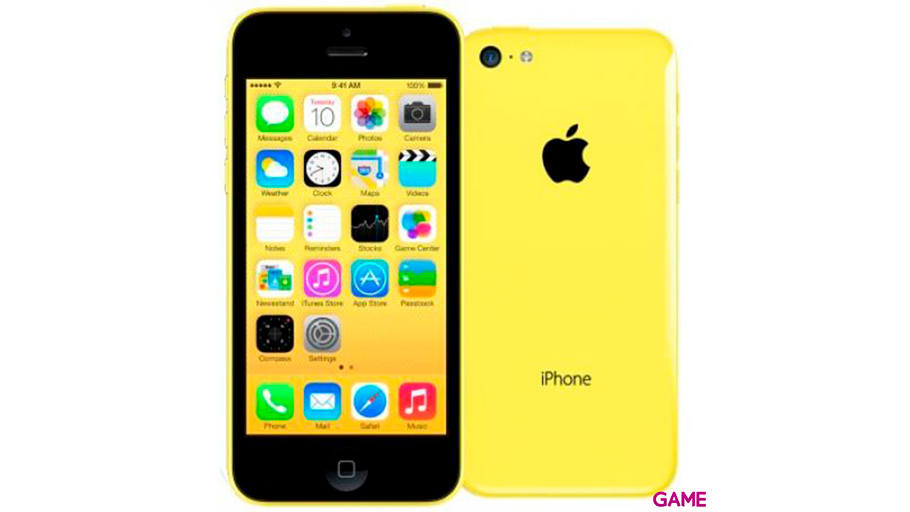 Iphone 5c 8Gb (Amarillo) -Libre--0
