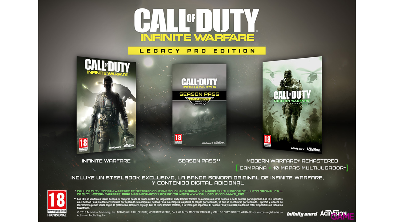 Call of Duty: Infinite Warfare Legacy Pro Edition-0