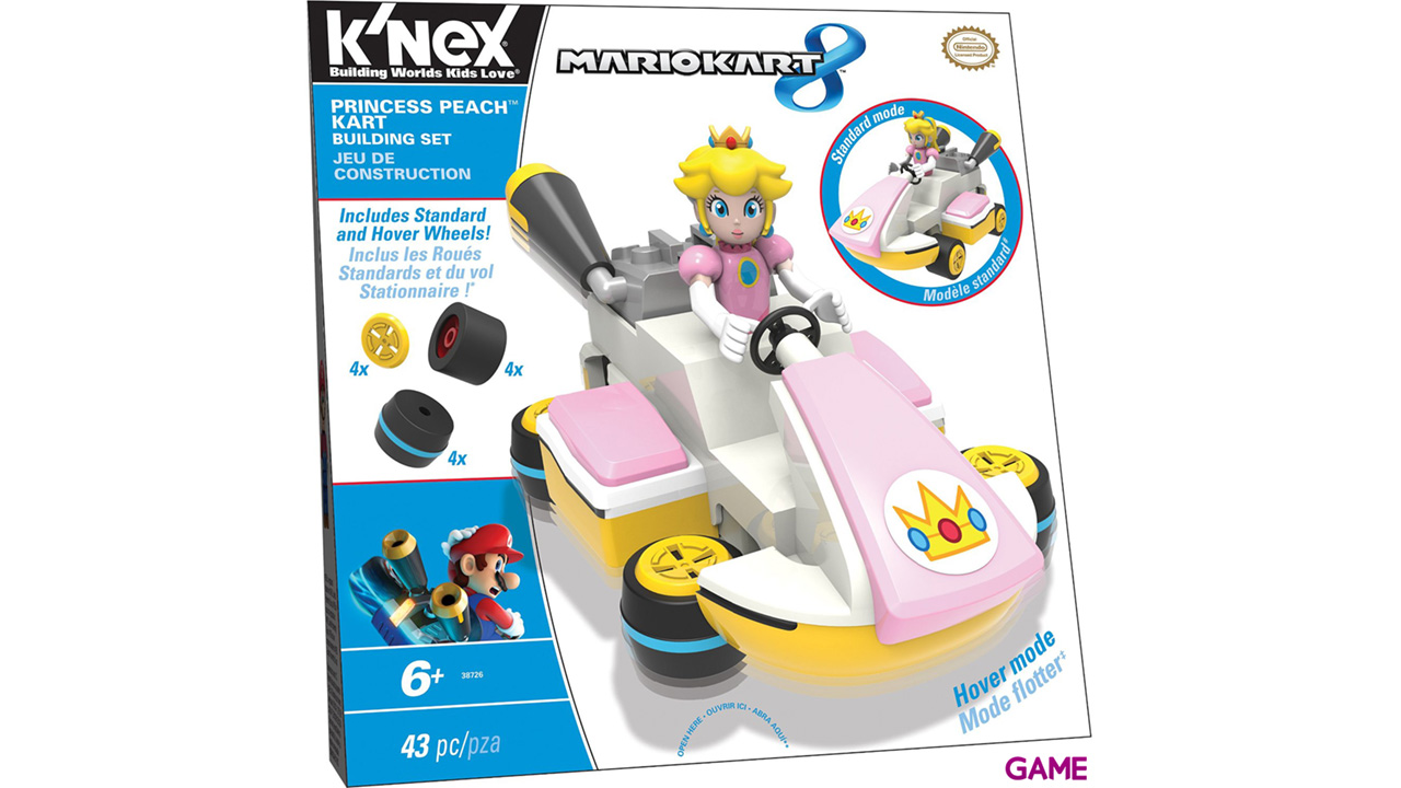 Figura Mario Kart 8 KNEX: Peach-0
