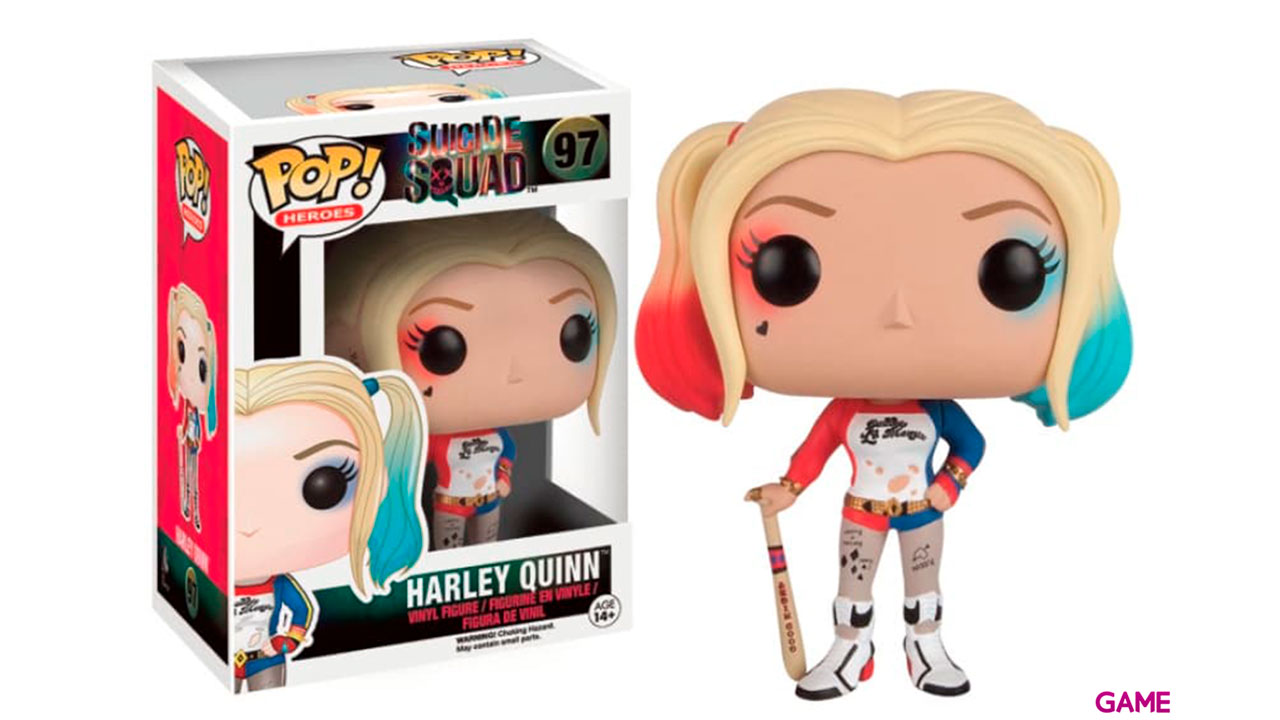 Figura POP Escuadrón Suicida: Harley Quinn-0