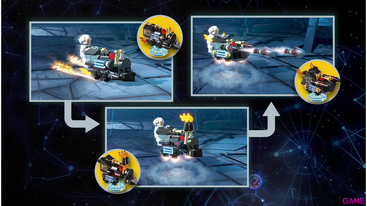 LEGO Dimensions Fun Pack: Regreso al Futuro Doc Brown-2