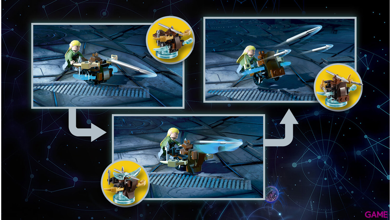 LEGO Dimensions Fun Pack: El Señor de los Anillos Legolas-2