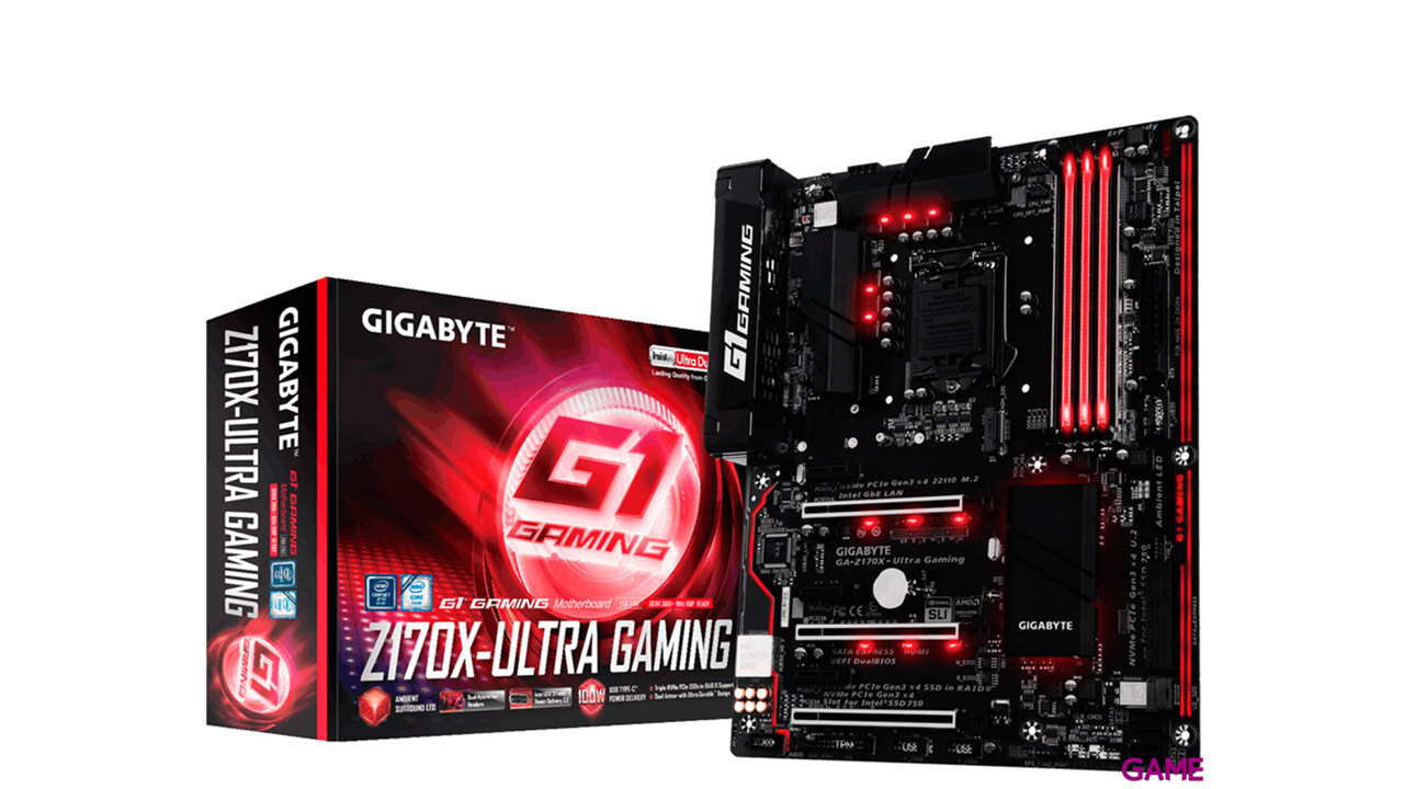 Gigabyte GA-Z170X-Ultra Gaming ATX LGA1151 - Placa Base-0