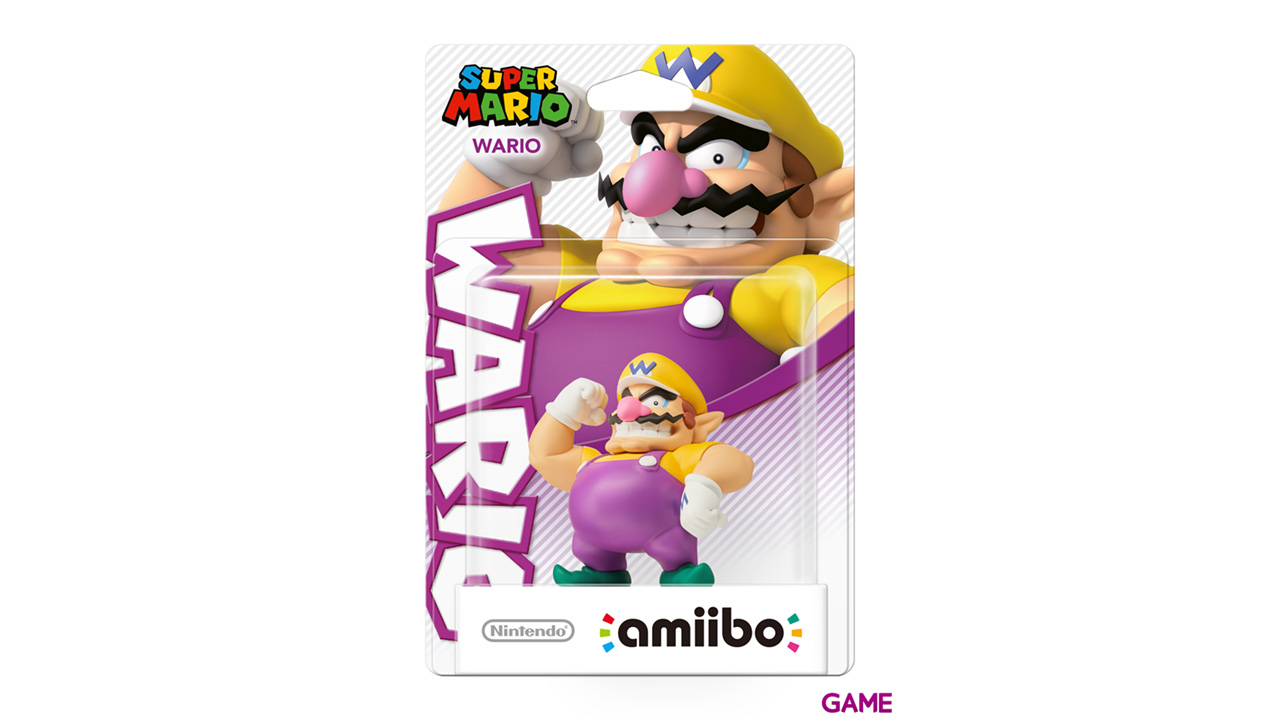 Figura amiibo Wario - Colección Mario-1