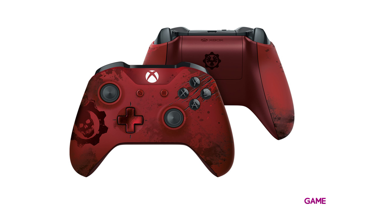 Controller Inalambrico Microsoft V.2 Gears of War 4 Crimson Omen-1