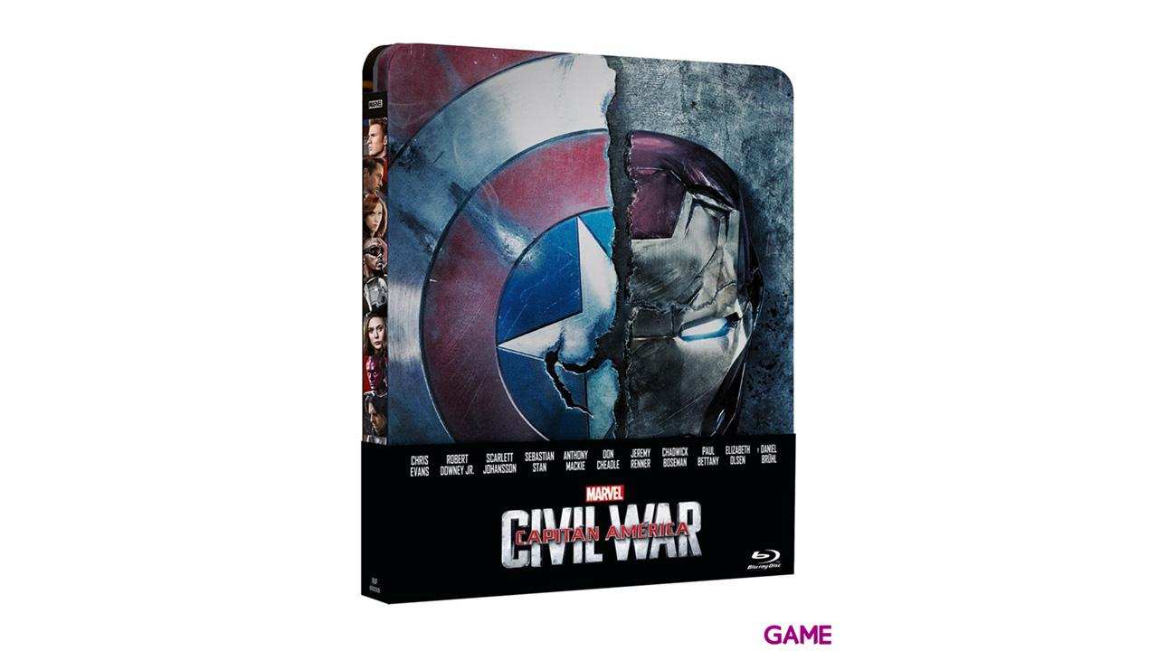 Capitán América: Civil War - Steelbook-0