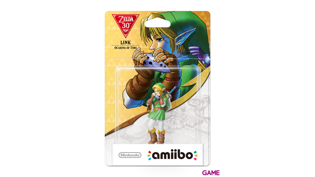 Figura amiibo Link Ocarina of Time - Colección Zelda-1