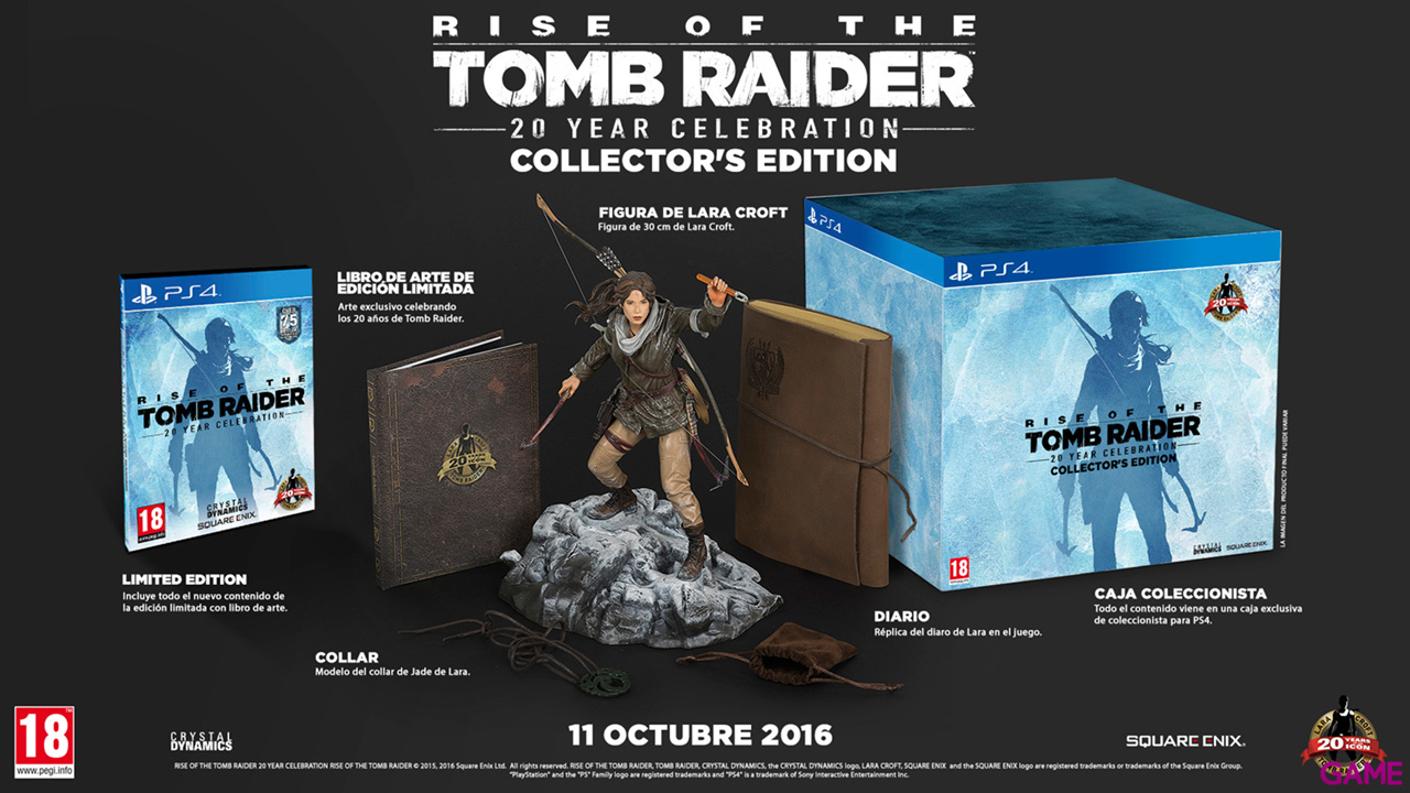 Rise of the Tomb Raider: 20 Aniversario Edición Coleccionista-0