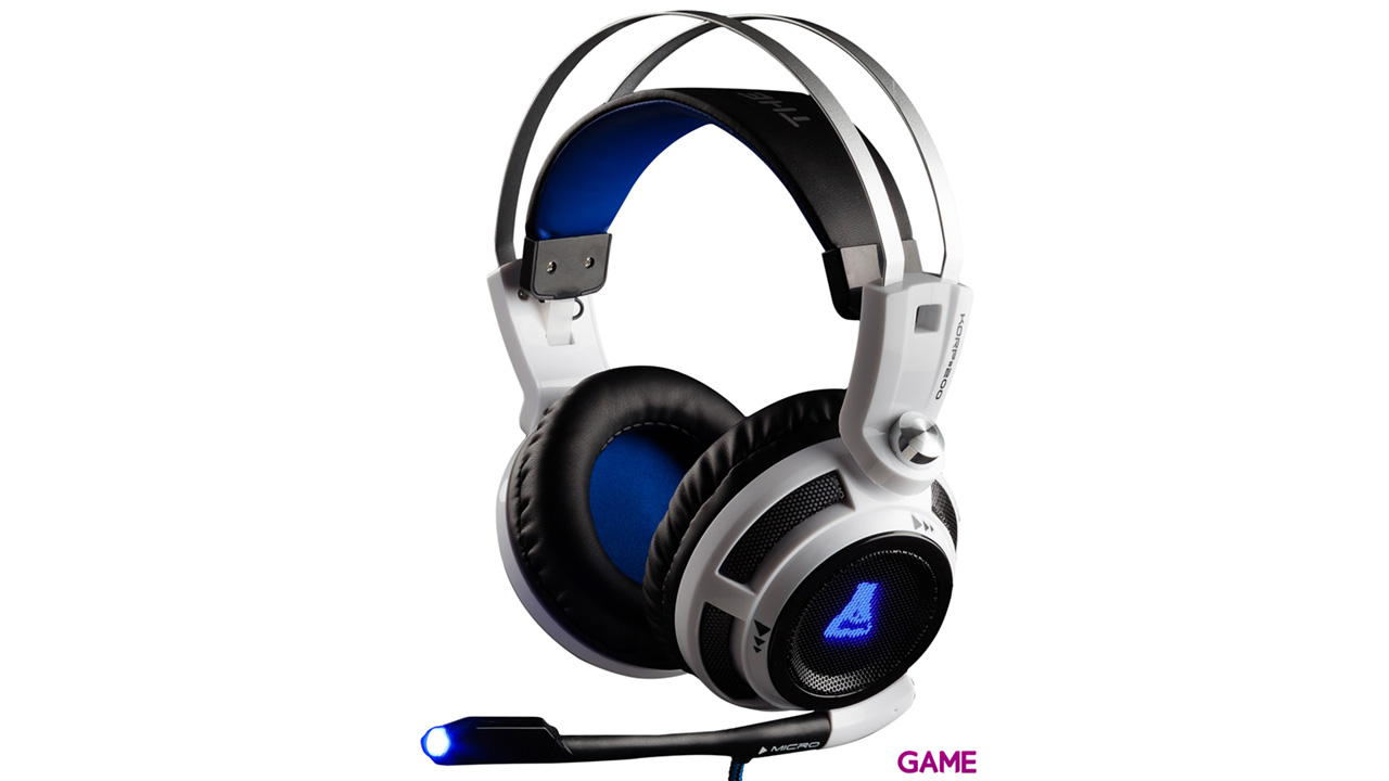 The G-Lab Korp 200 LED Azul PC-PS4-PS5-XBOX - Auriculares Gaming-2