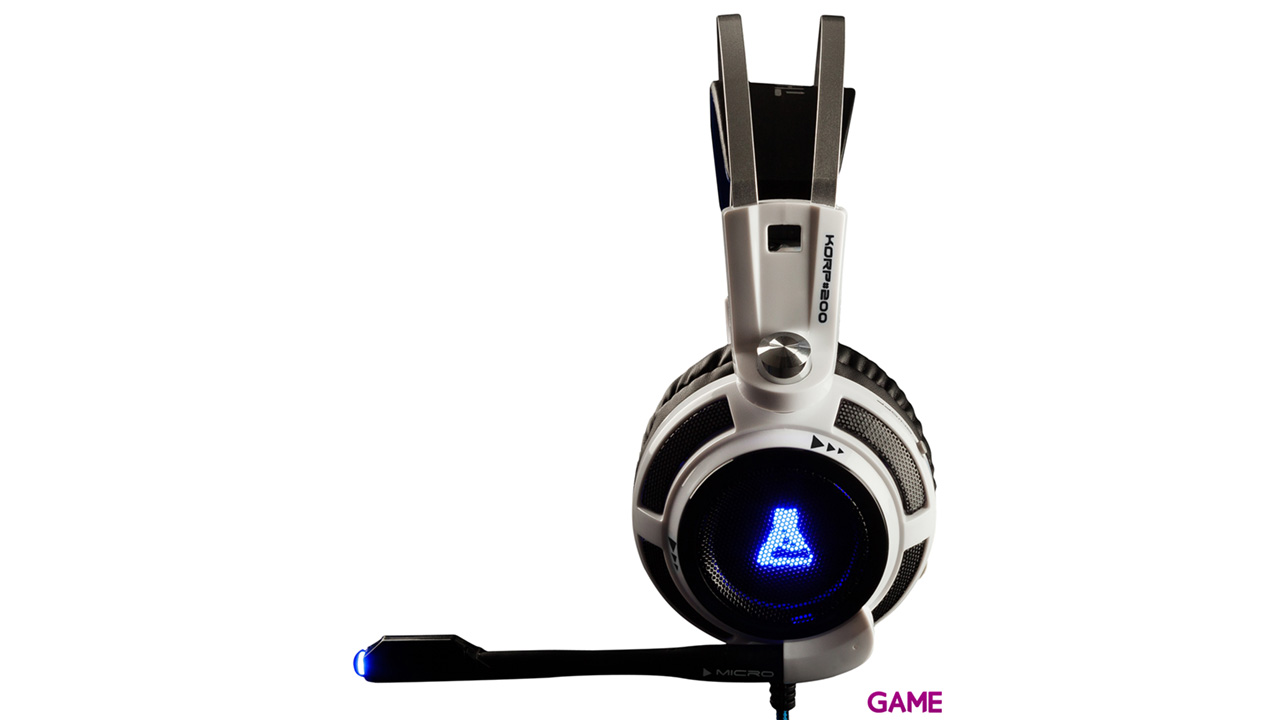 The G-Lab Korp 200 LED Azul PC-PS4-PS5-XBOX - Auriculares Gaming-3