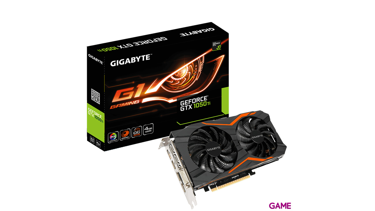 GIGABYTE GeForce GTX 1050 Ti G1 4GB GDDR5-0