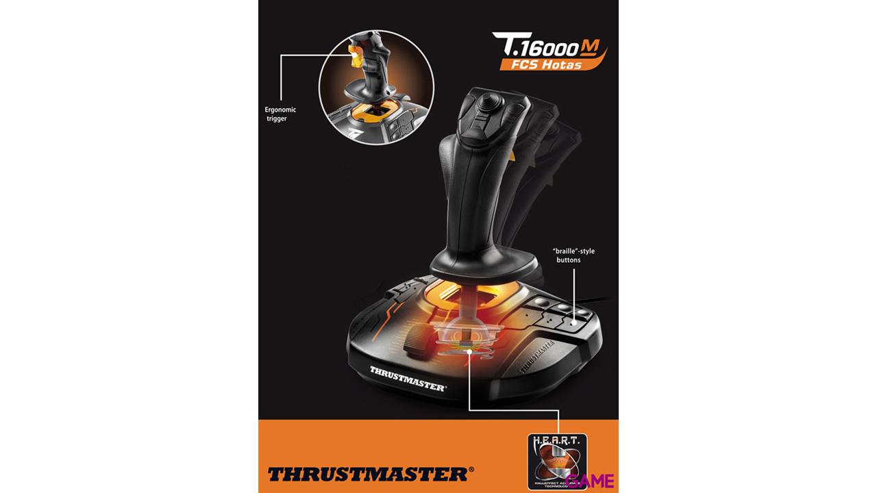 Thrustmaster T.16000M FCS - Joystick Gaming-4