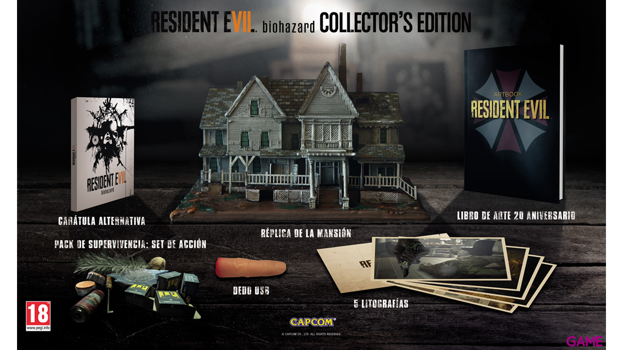 Resident Evil 7 Biohazard Edición Coleccionista WEB-0