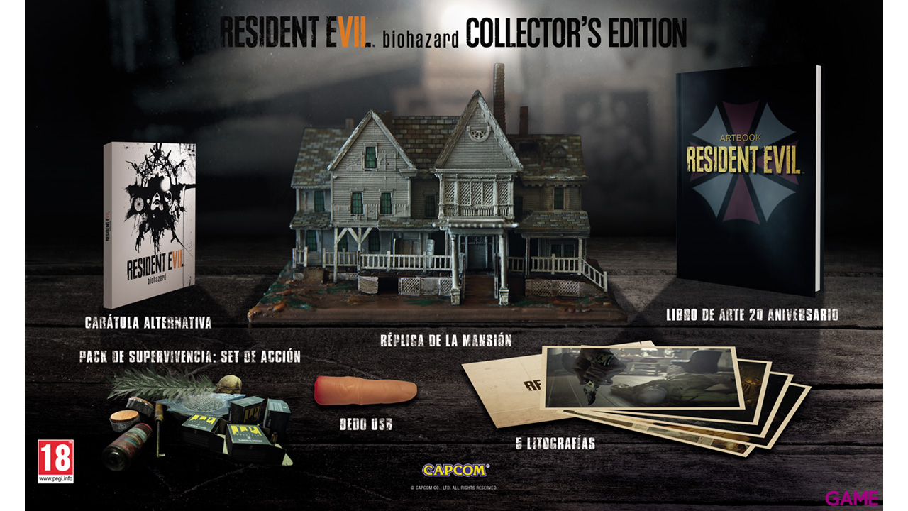 Resident Evil 7 Biohazard Edición Coleccionista WEB-0